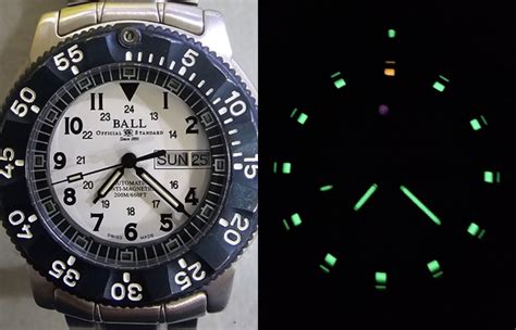 tritium watch hands replacement during service panerai